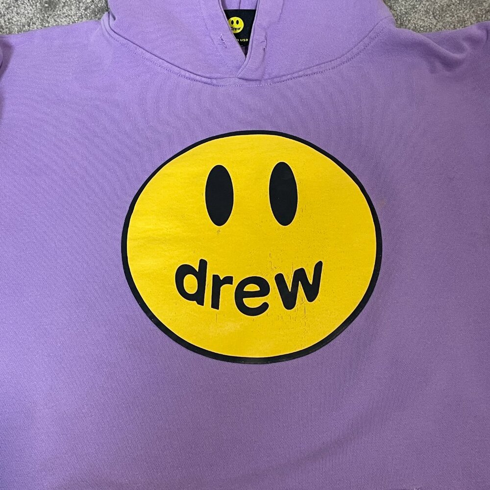 Drew House Lavender Mascot Hoodie Size Small - Picture 7 of 7